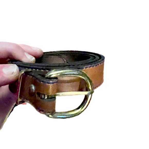 NEW genuine Girl Scouts cadets senior scout brown belt L - Picture 1 of 3
